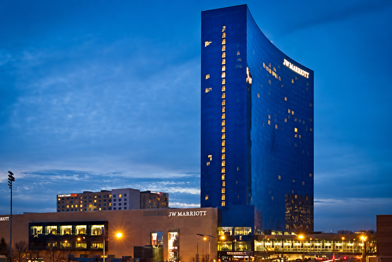 J W Marriott Tower and Podium