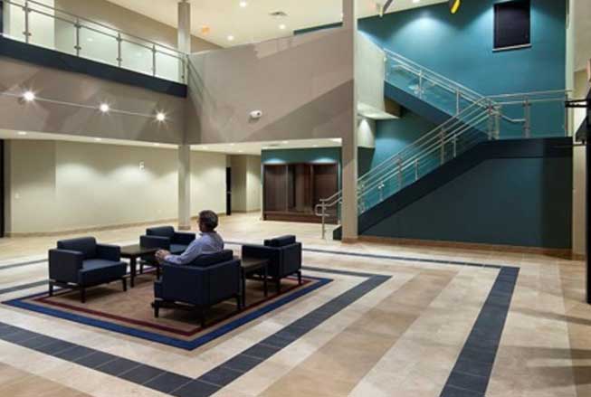 Building lobby